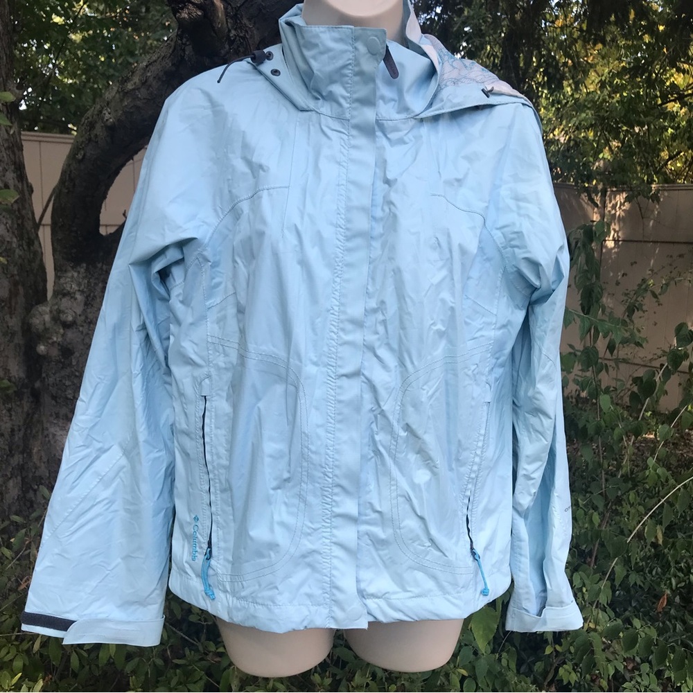 Columbia Titanium Rain Jacket Euc Small - image 1